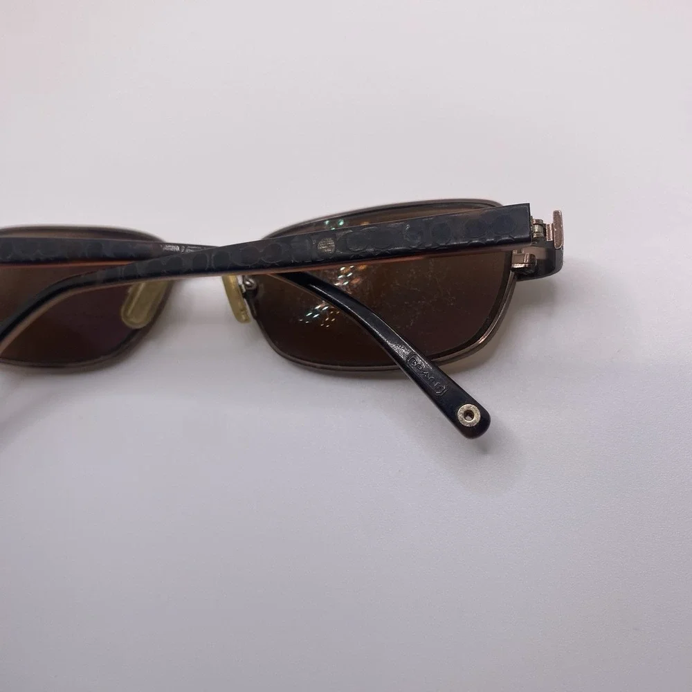 Coach Sunglasses Eyeglasses Women FRAME ONLY Tonie Rectangular 51-17-130 Tan 845